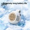 Batteriebetriebener Ventilator Tragbarer Clip-On-Ventilator Tragbarer Persönlicher Mini-Leiser Blattloser 5 Einstellbare Geschwindigkeit Gürtel Klein Wiederaufladbar 360° Schwenkbar Kühlung für