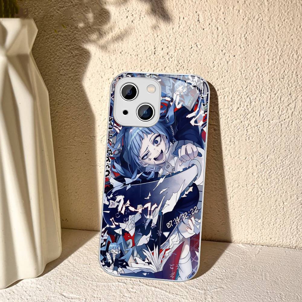 Cartoon Ado Kyogen X Uta For IPhone 14 13 12 Mini 11 Pro XS Max X XR 14 Plus Tempered Glass Cover