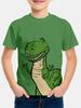 2025 Kids Clothes Dinosaur Graphic T Shirt for Children 3d Printed Tee Shirts Funny Children's Clothing T-Shirt Cool Design Tops