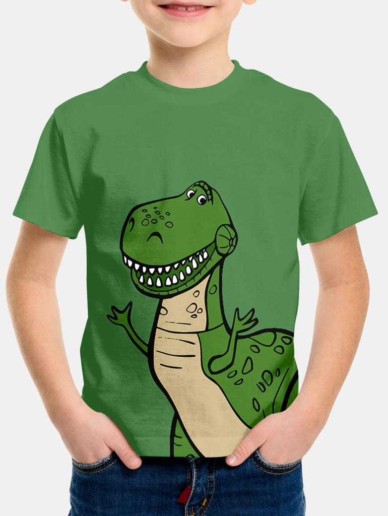 2025 Kids Clothes Dinosaur Graphic T Shirt for Children 3d Printed Tee Shirts Funny Children's Clothing T-Shirt Cool Design Tops
