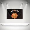 H-HELLOWEEN Flag Rock Music Band Banner HD Printing Tapestry Exhibition, Music Band Fans, Garage Decor