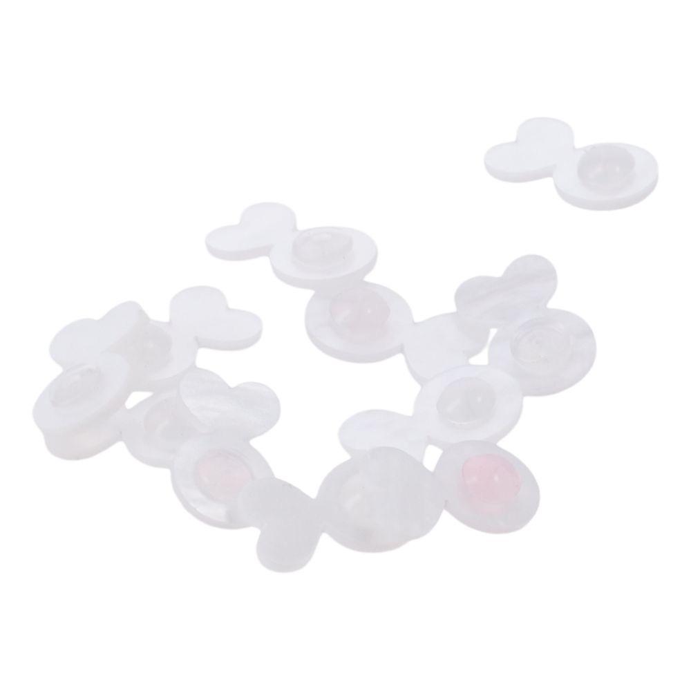 Rubber Rubber Earring Backs White Earring Support Backings Earring Lifter Backs  for Heavy Earrings