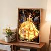 Full Round Diamond Painting Anime Beautiful Princess Art Rhinestone Picture Mosaic DIY 5D Cross Stitch Embroidery Home Decoration