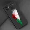 Palestine Flag Map Soft TPU Sublimation Case for iPhone XS XR 11 12 13 14 15 16 17 Pro Max