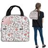 Enfermera En Apuros Doctor Nurse Medical Insulated Lunch Bag for Women Children Portable Food Boxes Thermal Lunch Box Tote