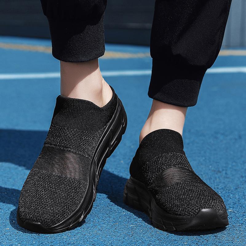 Women's Sandals Backless Walking Sneakers Summer Couple Slip On Mule Socks Shoes Closed Toe Slippers Men Clogs Over Sized