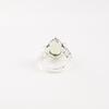 Green Amethyst Gemstone 925 Sterling Silver Jewelry Handcrafted Partywear Ring RR-57-3