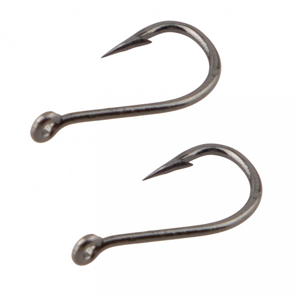 5#-15# Fish Hook Box Black Crooked Mouth High Carbon Steel Hook With Barb