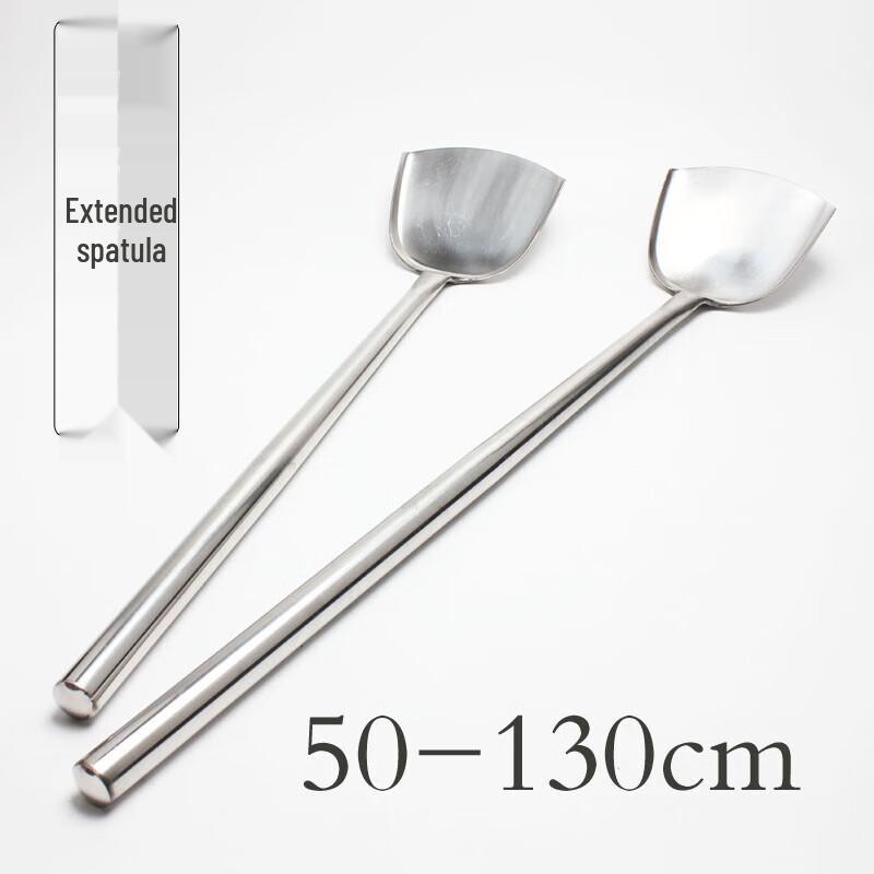 

Extra Long Handle Commercial Stainless Steel Spatula