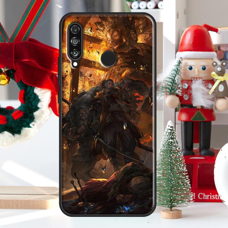 Sekiro Shadows Die Twice Case For Huawei P30 Pro P50 P40 P20 Lite Nova 9 5T Cover For Honor X8 X7 X9 50 Lite 70