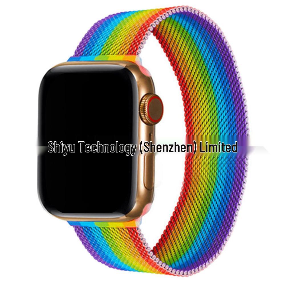 Correa de Metal Compatible para Apple Watch Series 5-9, SE