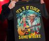 Maglietta Jimmy Buffett Alan Jackson, Sono le 5 da qualche parte Maglietta Unisex