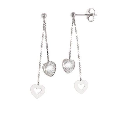 Ohrringe - Marisa - 925 Sterling Silber - Zirkonoxid - Stecksystem - Damen