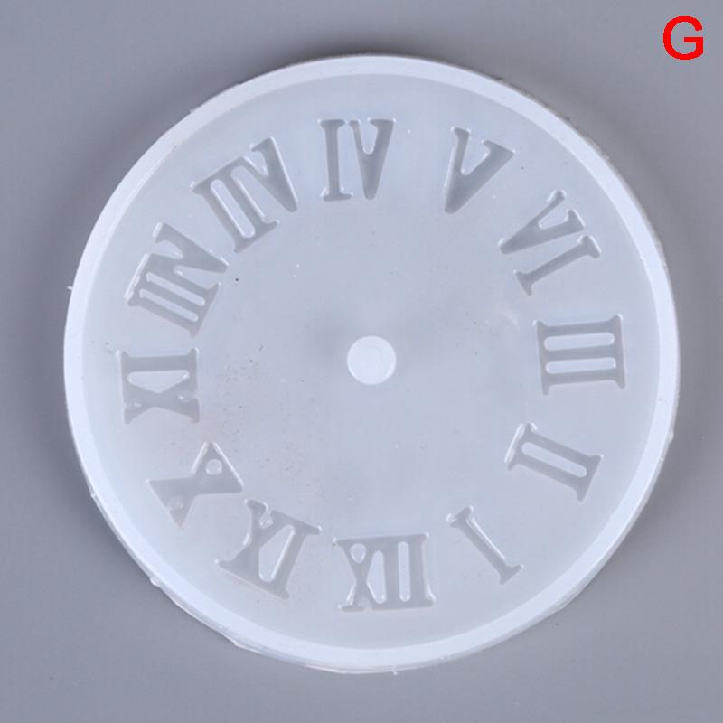 Clock Silicone Expoxy Resin Jewelry Mold Pendant Jewelry Making Diy Craft Tool