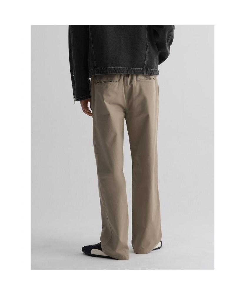 8seconds Cotton Spandex Semi-Wide Fit Pants Beige
