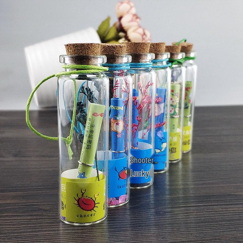 50 Mini Transparent Glass Bottles with Wooden Cork Lids for Sand Art, Wishes, and Gifts