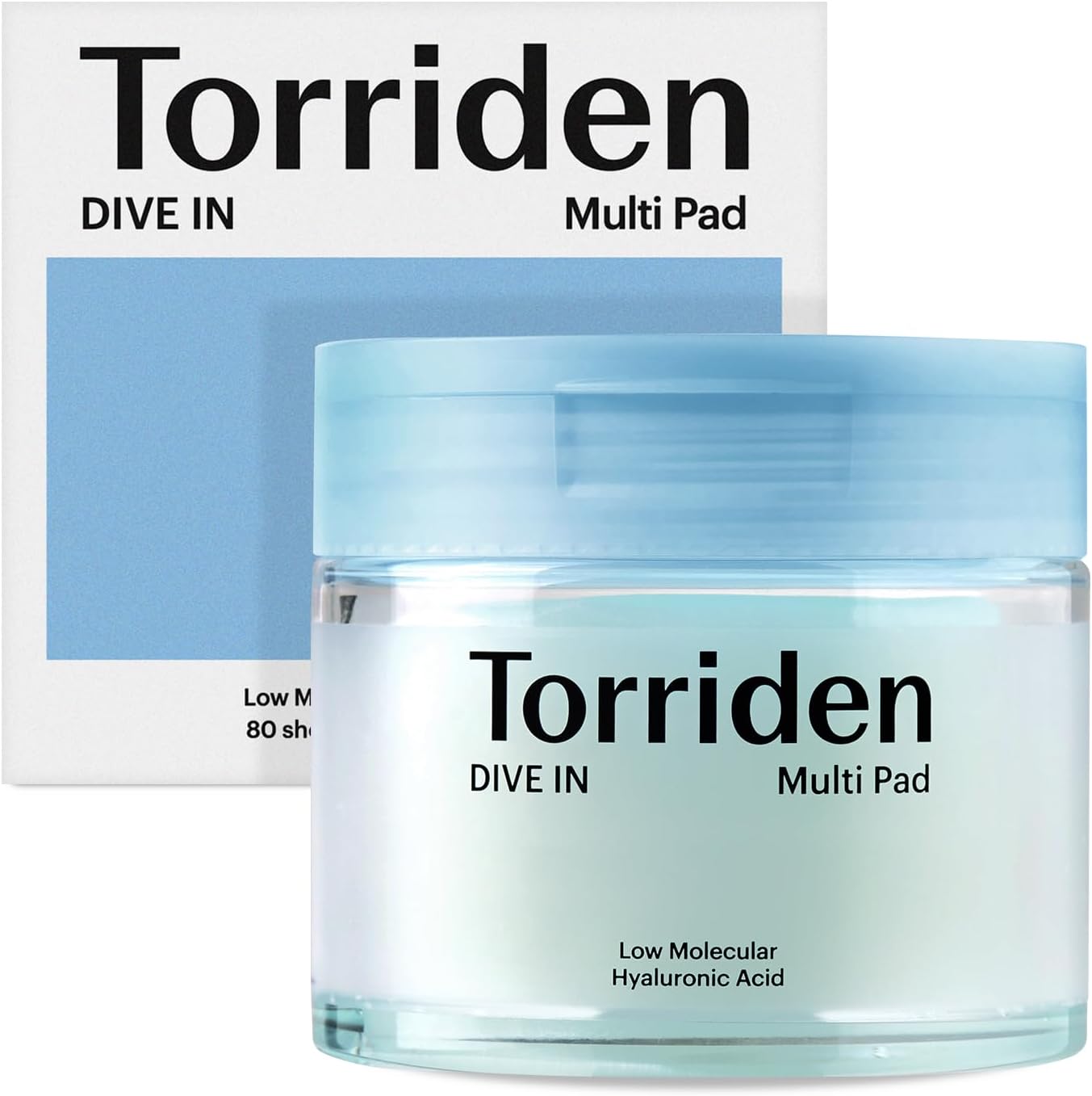 Torriden Dive In  Low Molecular Hyaluronic Acid Multi Pad 80pads