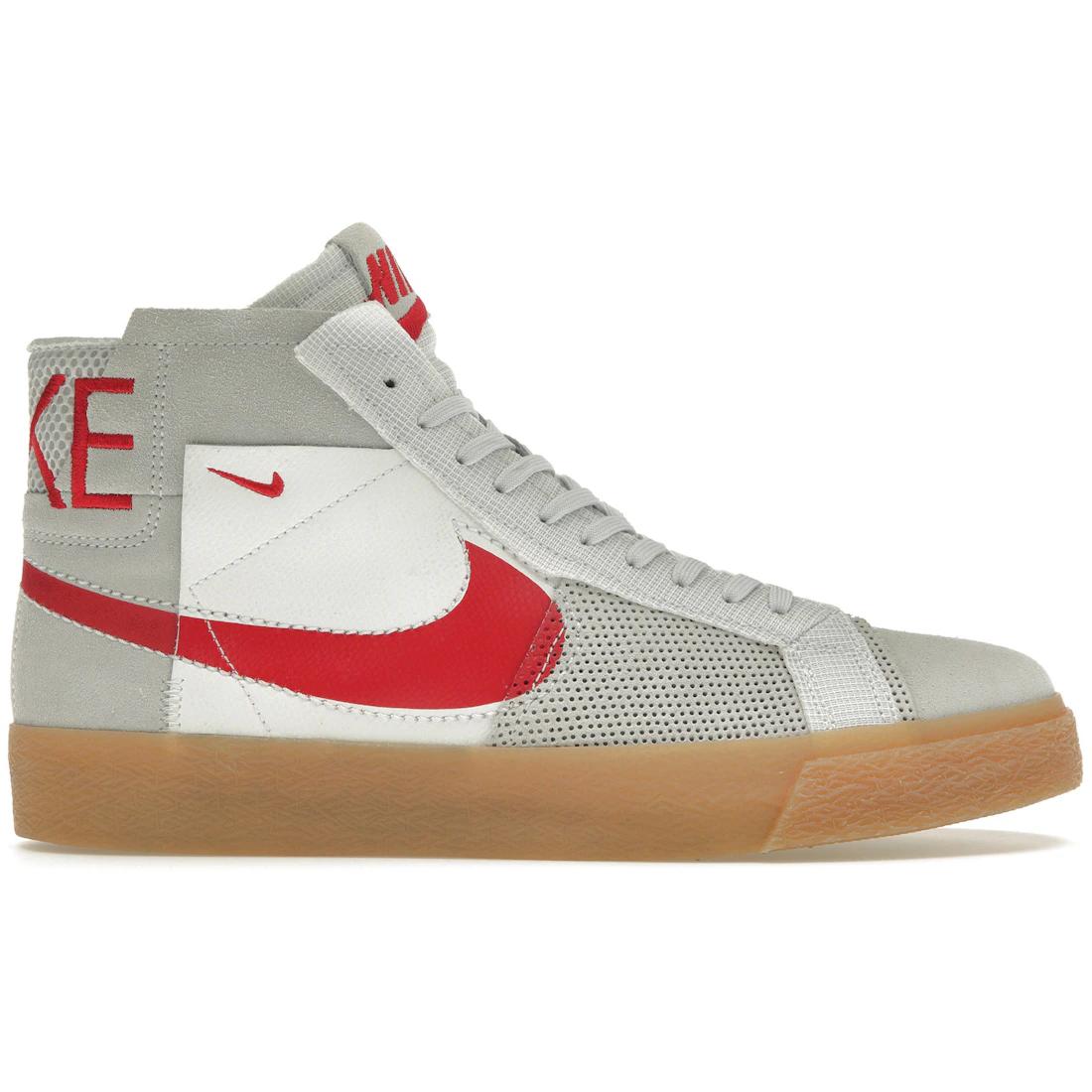 

Sneaker Nike SB Zoom Blazer Mid Premium Deconstructed White University Red Gum(FD5113-100) 43