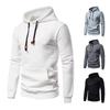 2024 Herren Europäische Größe Kapuzenpullover mit Karo-Jacquard