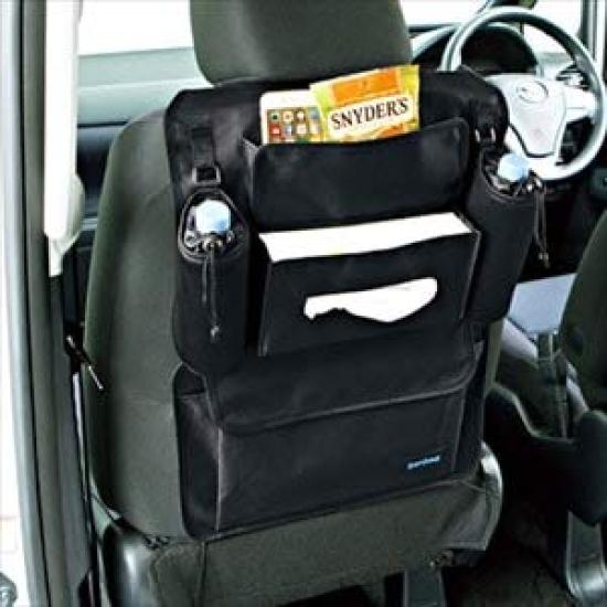 BONFORM Seat Storage 40 x 50 Pocket, Black, cm, 7524-07-08