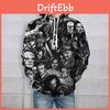 Soft And Comfortable 3d Printed Skull Hoodie For Men And Women With Drawstring Hood