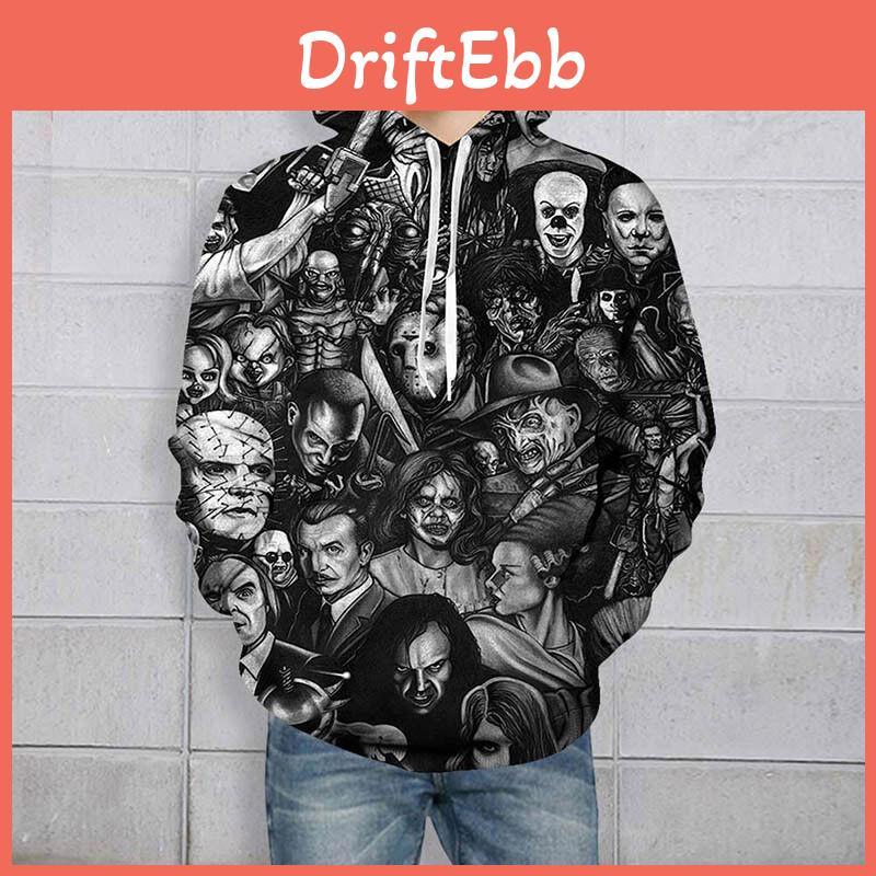 Soft And Comfortable 3d Printed Skull Hoodie For Men And Women With Drawstring Hood
