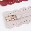 Bohemian Belt, Bohemian-style Belt with Lace and Cutouts, Sweet Ladies' Wide Belt, Women's Waist Strap
