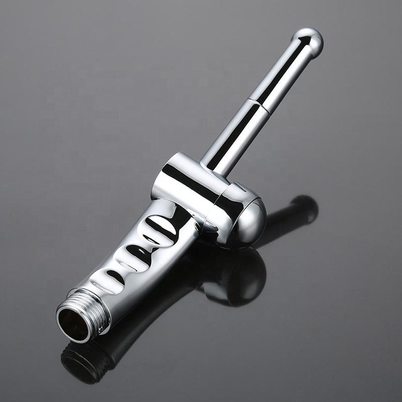 Chrome Handheld Toilet Sprayer Bidet Health Faucet Bathroom Toilet Bidet Sprayer Shattafs