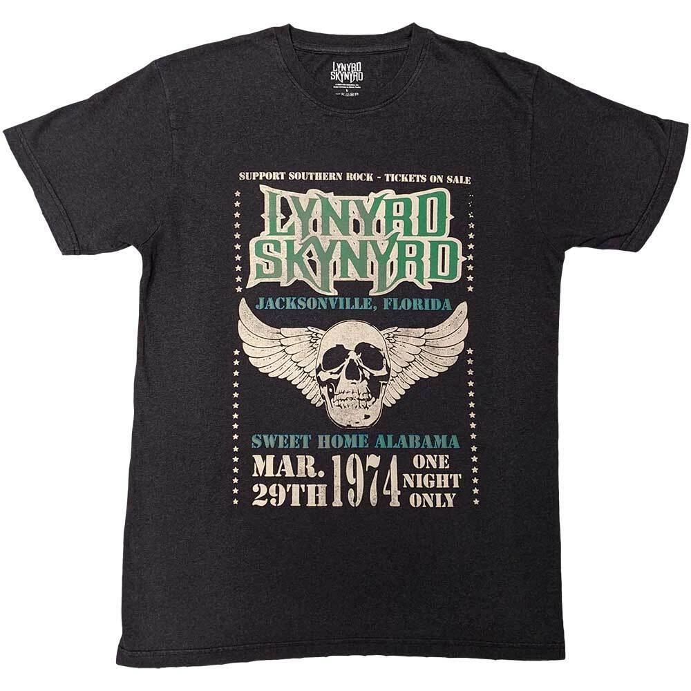 Lynyrd Skynyrd Unisex T-Shirt: Winged Skull (X-Large) 2XL
