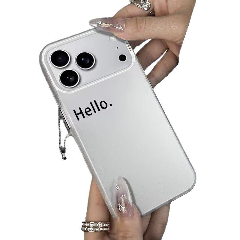 Creative Silver Shell Case for Apple iPhone 17Pro/Air16/15/14/13