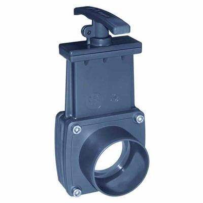 Vanne Guillotine PVC 110mm - Contrôle de Flux Optimal pour Bassin