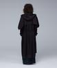 Mmam Back Pleats Long Trench Coat
