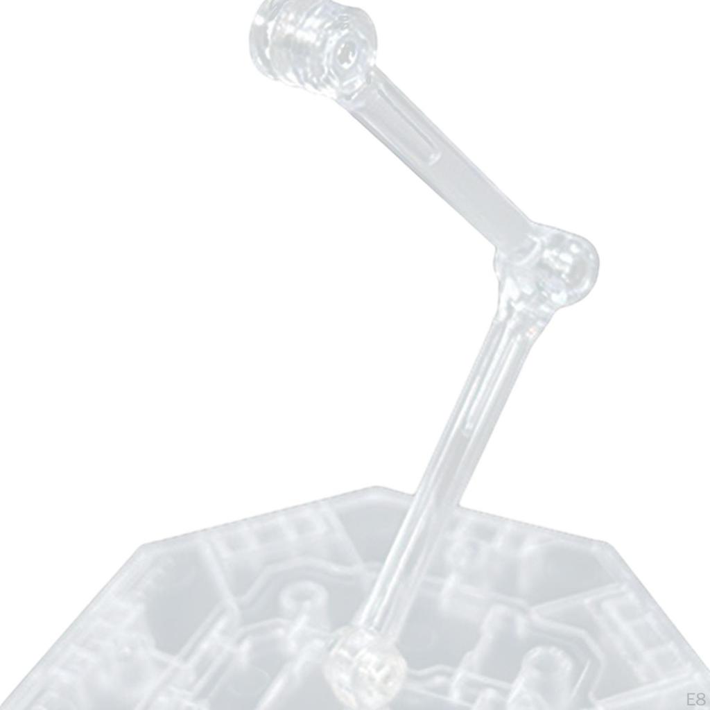 Action Figure Display Base Professional Lightweight Doll Stand Sturdy Portable Clear Stable