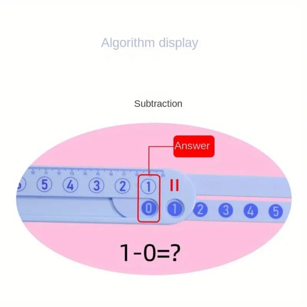 Enlightenment Aid Straight Ruler Early Education Student Ruler Number Decomposition Ruler  Students