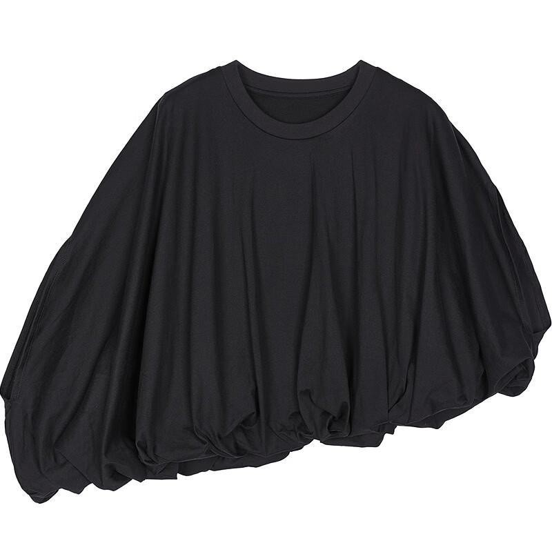 JNBY 2026 Summer Round Neck Loose Cotton T-Shirt