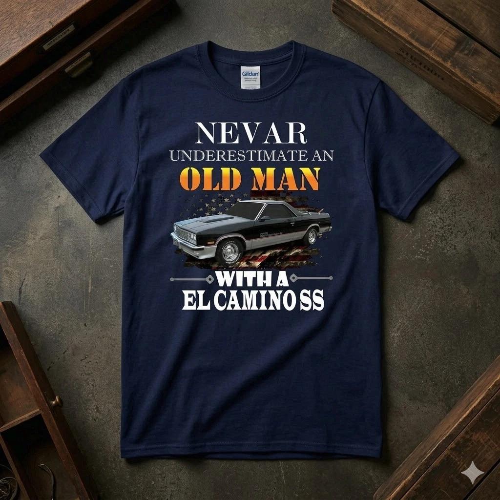 1978-1987 El Camino Shirt Vintage Chevrolet Graphic Tee XS
