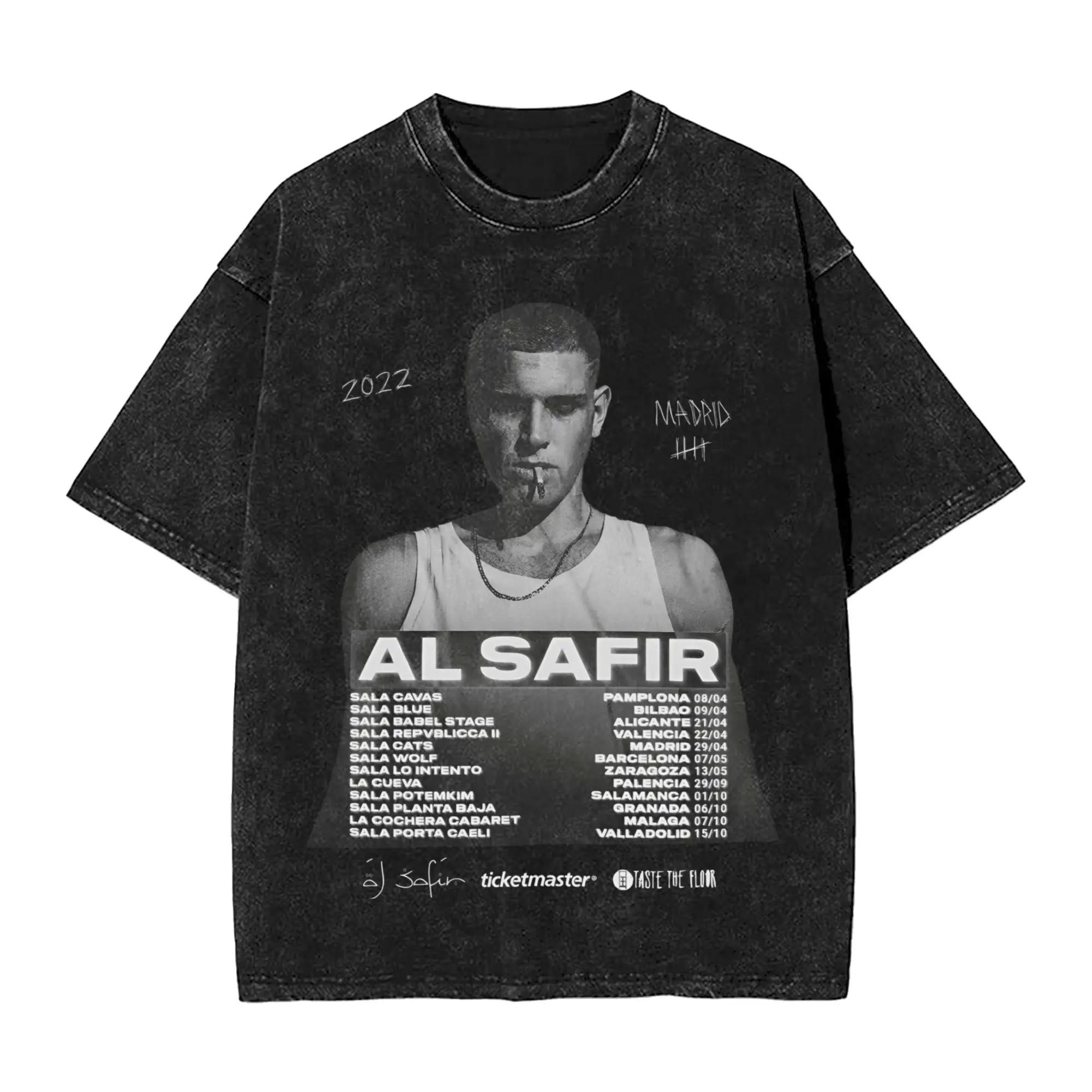 Rapper Al Safir T Shirt for Unisex Women High Quality Cotton Fun TShirts Round Collar Tees Short Sleeve Clothing Adult S