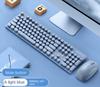 Xinmeng N520 Bluetooth 2.4G Wireless Dual-mode Rechargeable Business Office Keyboard and Mouse Set Is Silent