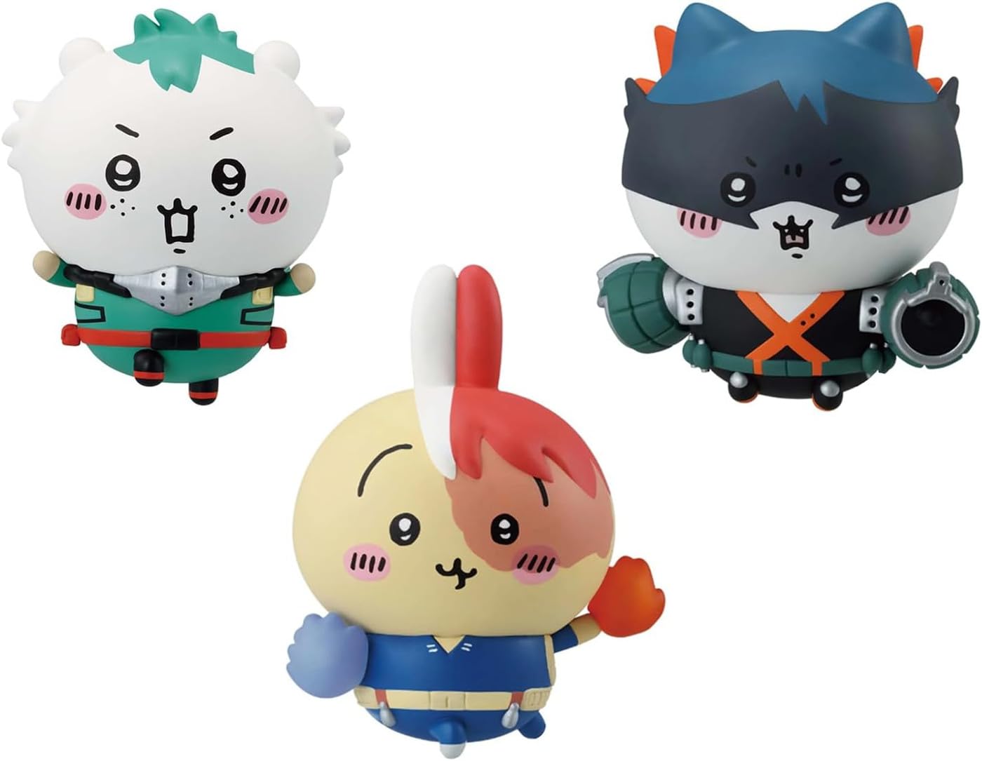 

My Hero Academia x Chii Kawa Figure 3-Piece Set