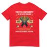 Pro Gun Second Aunisexdunisext Is My Gun Permit Usa American Flag TShirt