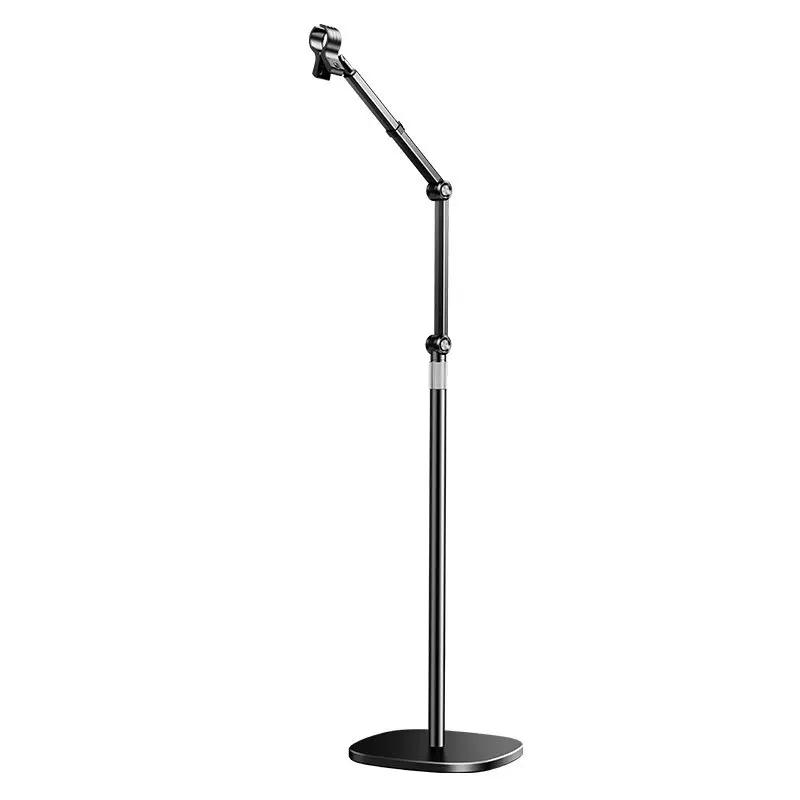 

Adjustable Floor Hair Dryer Stand with 360° Rotation - Multi-Purpose Mic Holder Mic Stand чёрный