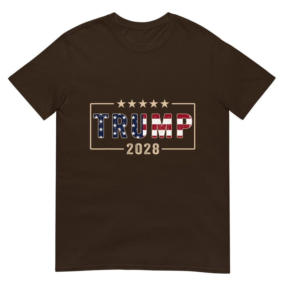 Trump 2028 Shirt Vote Donald Trump Flag 2028 TShirt