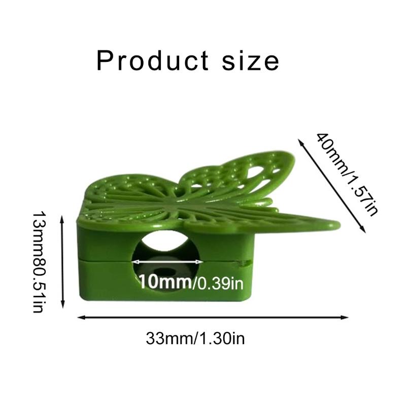 Garden Plant Support Clips, Adjustable Plant Stem Benders Suitable for Indoor Outdoor Gardening Effective Growth Control