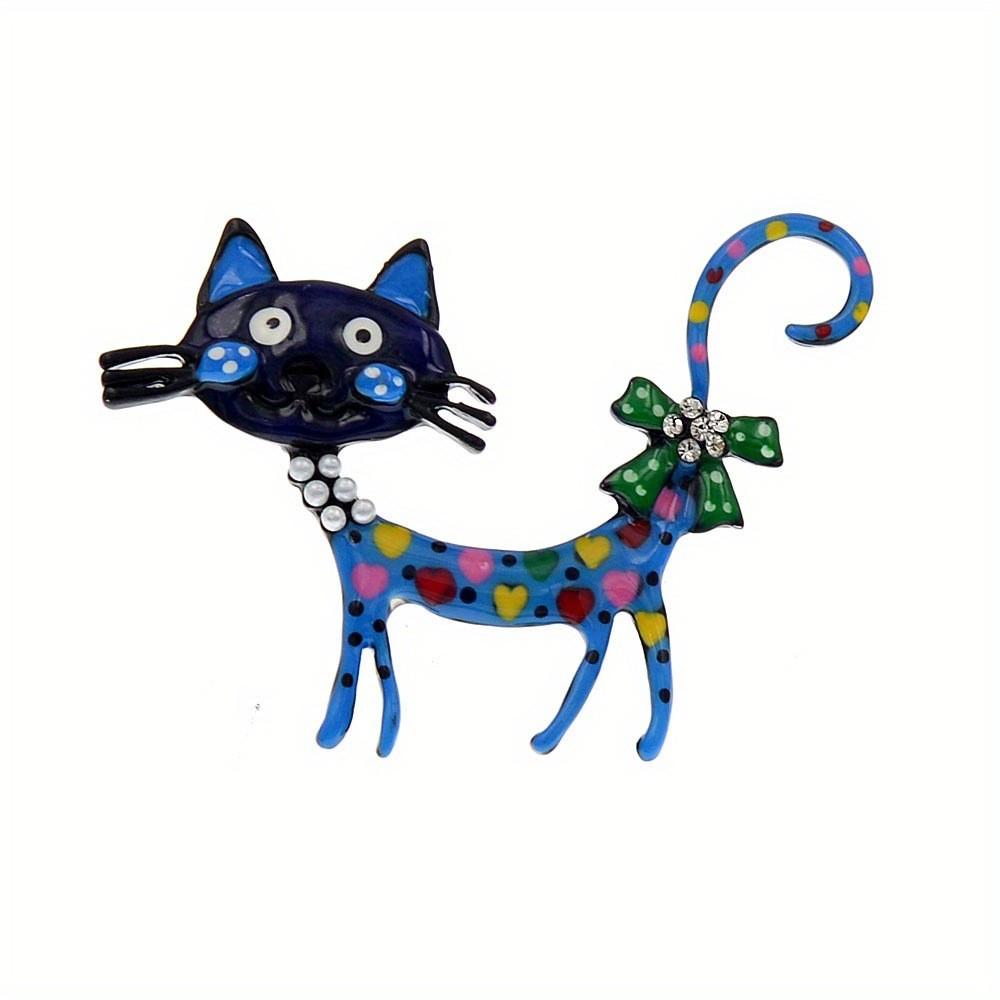 Cheetah Animal Brooch Alloy Fashion Accessory For Women And Men