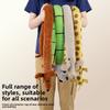 Furry Dog Toy - Long Sausage-shaped Dog Teething Sound Toy - Dog Boredom Reliever Long Doll