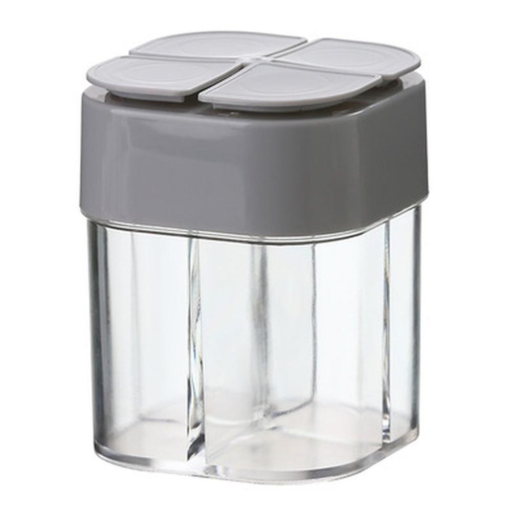 Travel Camping Spice Kit Seasoning Spice Shaker 1 Pcs 4 In 1 Plastic Dispenser Camping Spice Containers