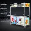 Mobile Folding Food Stall Cart for Night Markets