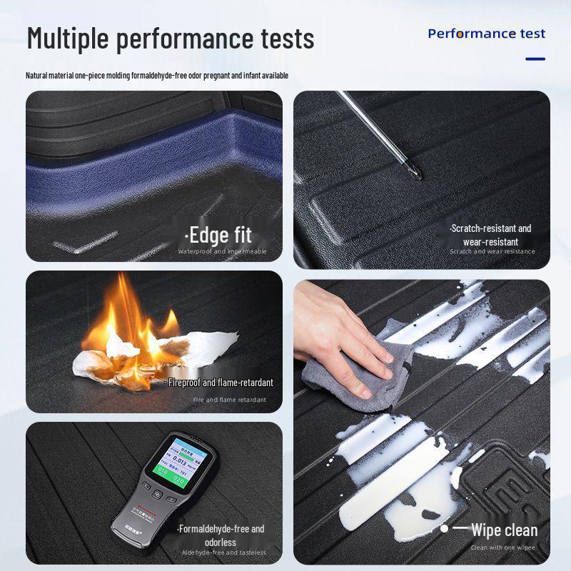 TPE Trunk Mat for 25 Wuling Bingo Plus Models - Car Interior Accessory