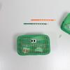 Hollow Sand Mesh Cosmetic Bag Desktop Finishing Storage Data Cable Cleaning Supplies Storage Bag Large-capacity Breathable Storage