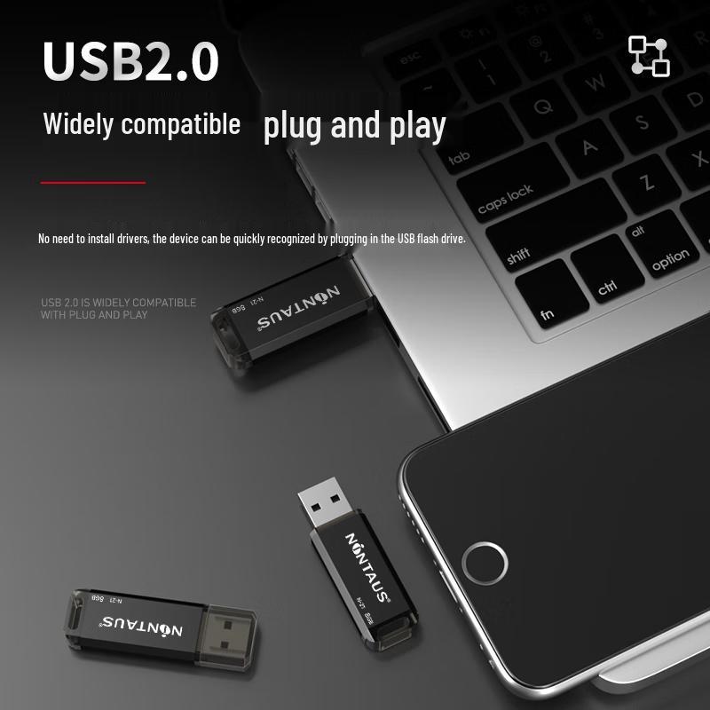 Jinzheng N-22 Mini USB2.0 Business Bidding Flash Drive 10-Pack